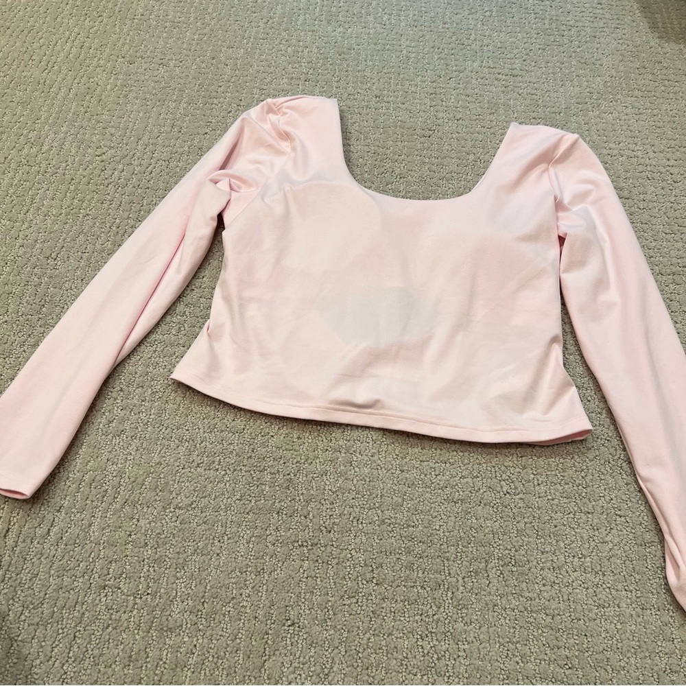 Fabletics Oasis Built In Bra Long Sleeve Top
